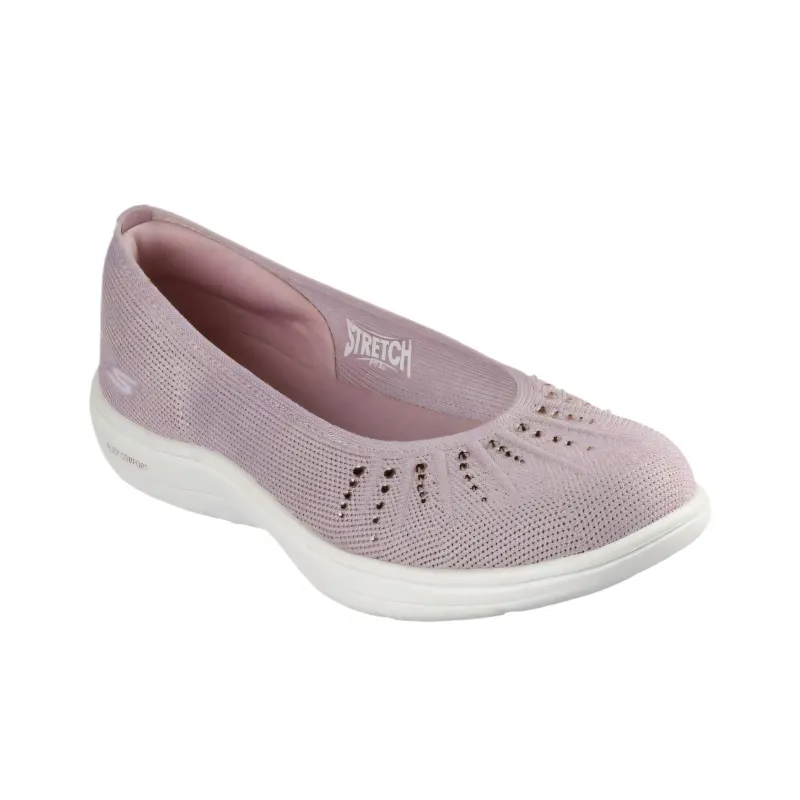 Skechers On The GO Fle Low Top Casual Shoes Women's Fuchsia-1