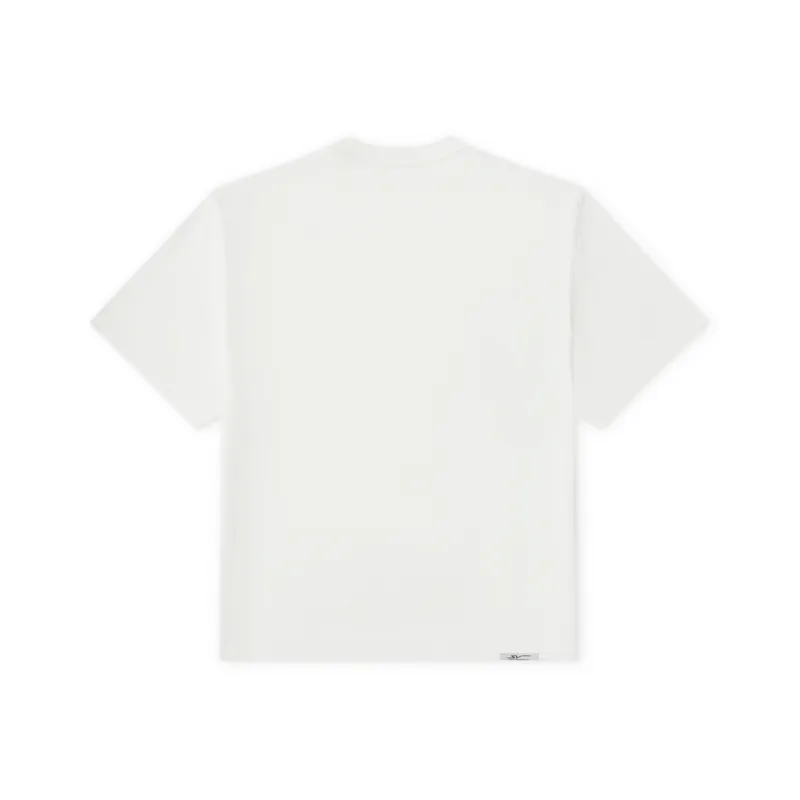 ANTA SNEAKERVERSE T Shirt Unisex Coix Seeds White-1