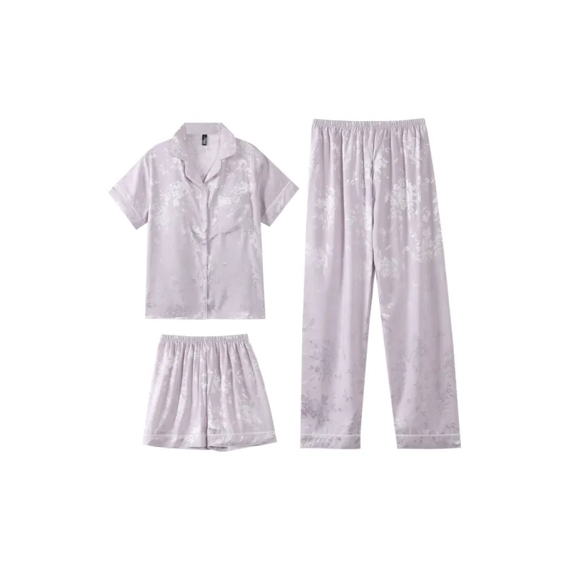 WANANNI Pajama Set Women's Purple-0