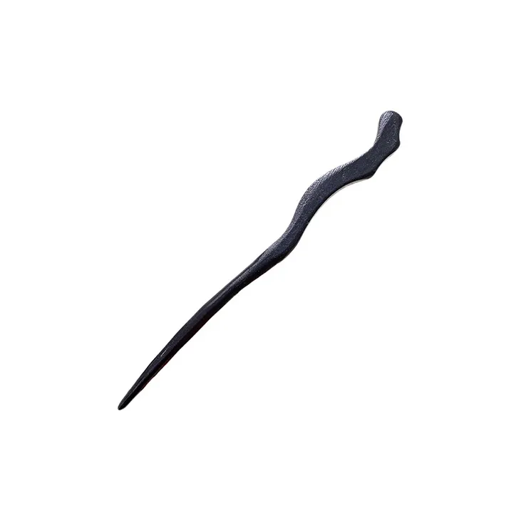 Pink Empress Wooden Hairpins Women's-0