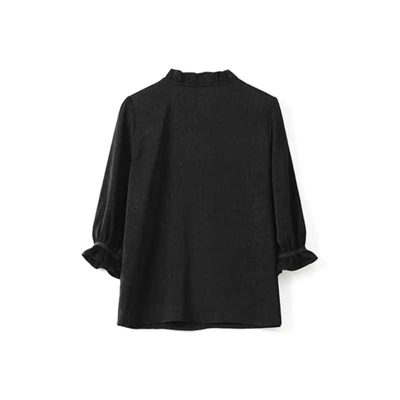 Mu Qingqing Shirts Women's Black-1