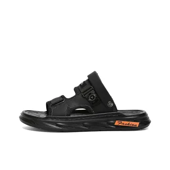 Shiozawa Beach Sandals Men Black/Gray/Khaki