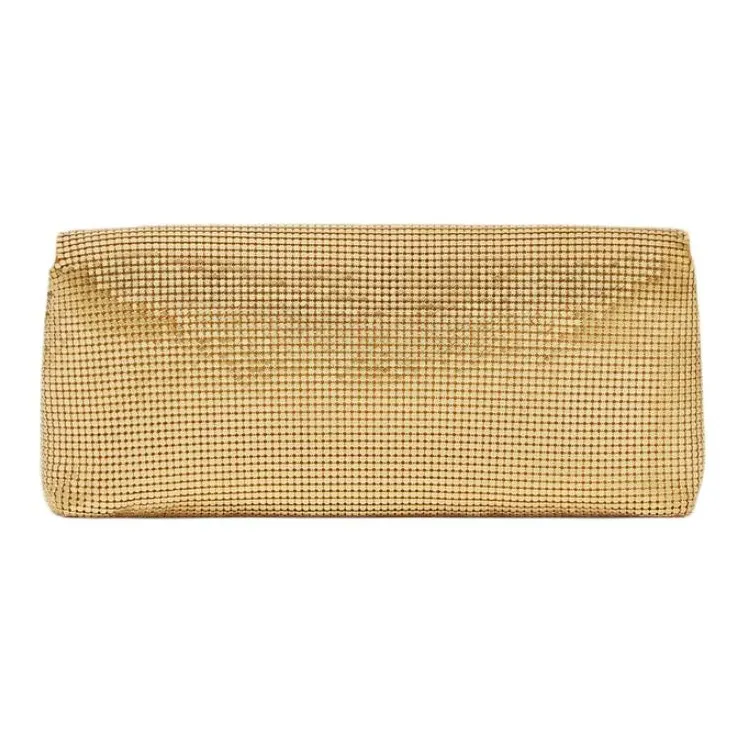 VERSACE La Medusa Metal Shoulder Bag Women's Gold-2