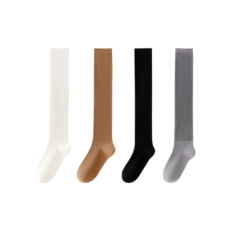 MIIOW Knee High Socks Women's 4 Pack-0