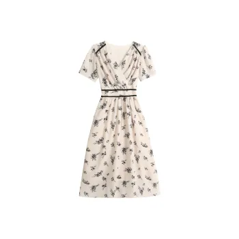 Mu Xiao Xin Short Sleeved Dress Women's