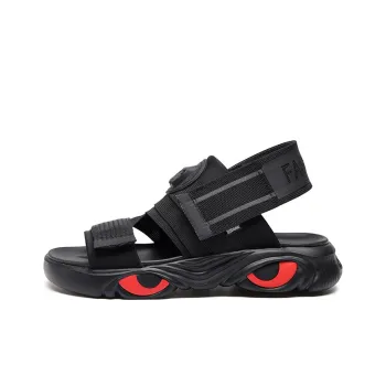 HUNU Beach Sandals Men Black