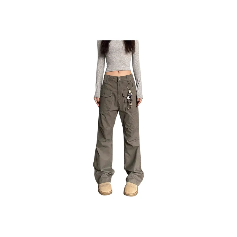FORCEPULR Casual Pants Unisex Army Green-0