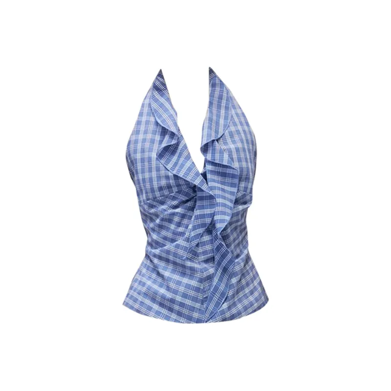 TENNE GIRL Tank Tops Women's Blue-0