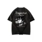 Black (Heavyweight and 100% cotton)