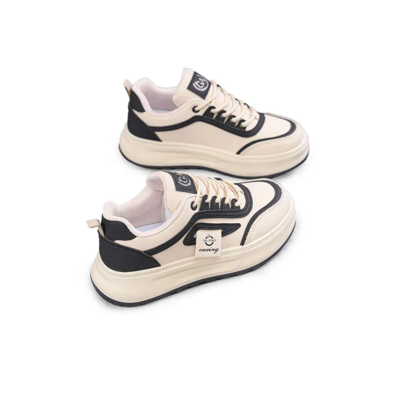 Gai Renpu Anti Slip And Wear Resistant Height Increasing Low Top Skateboard Shoes Women's-10