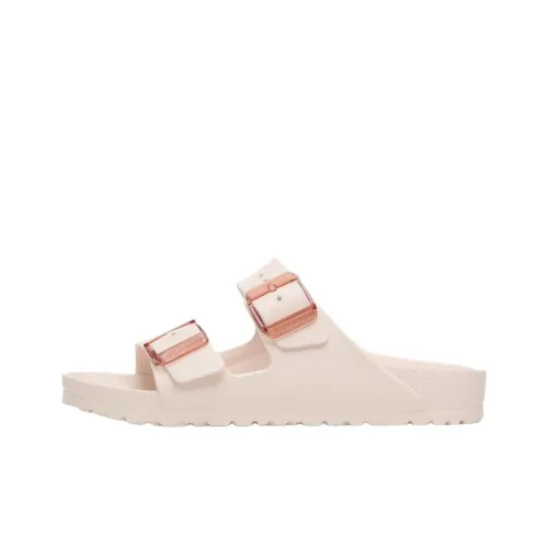 Birkenstock Arizona EVA Abrasion Resistant Slide Slippers Unisex Light Pink Regular Loose Fit