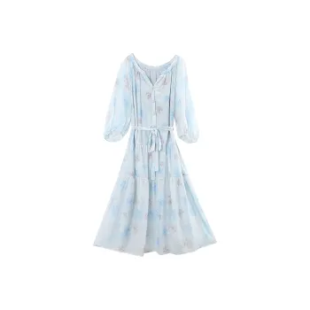 A Paradise For Awakening Short Sleeved Dress Women's