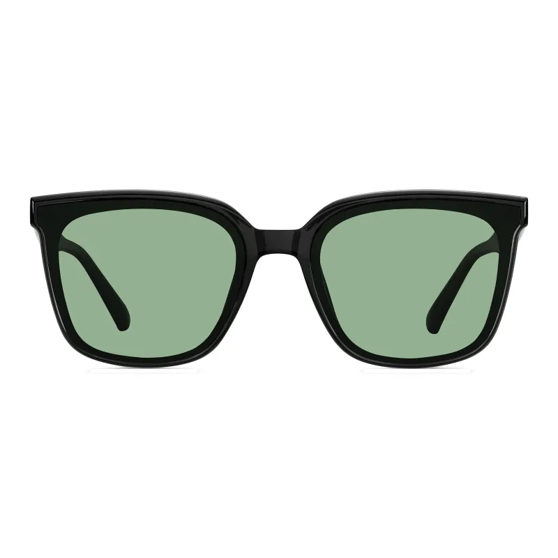 ENFANTIN TR/Memory Plastic Square Sunglasses Unisex-2