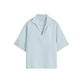 COS Shirts Men Light Blue