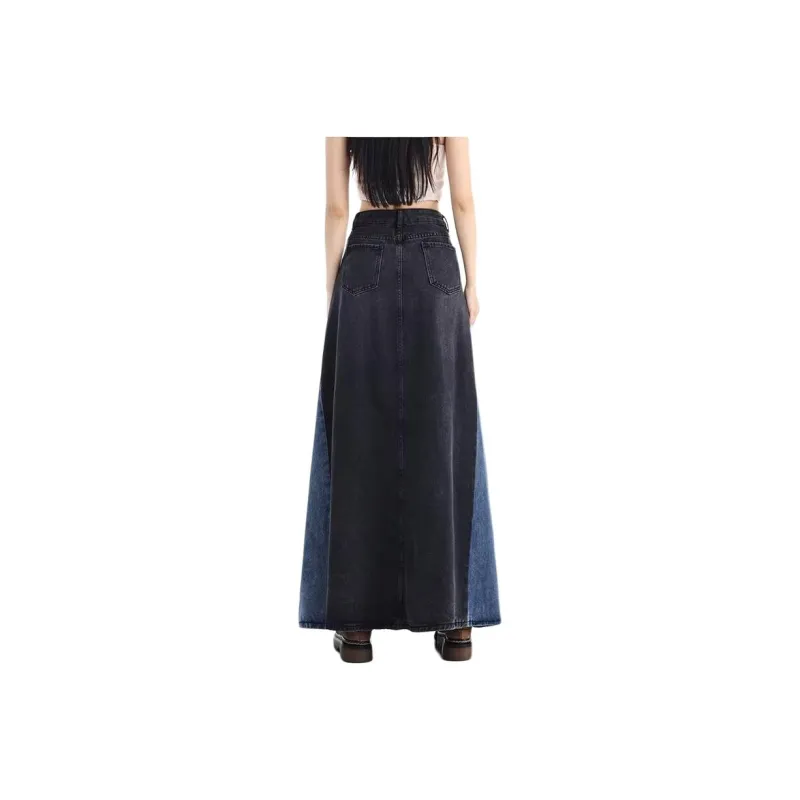 Concubine Zhu Denim Long Skirt Women's-3