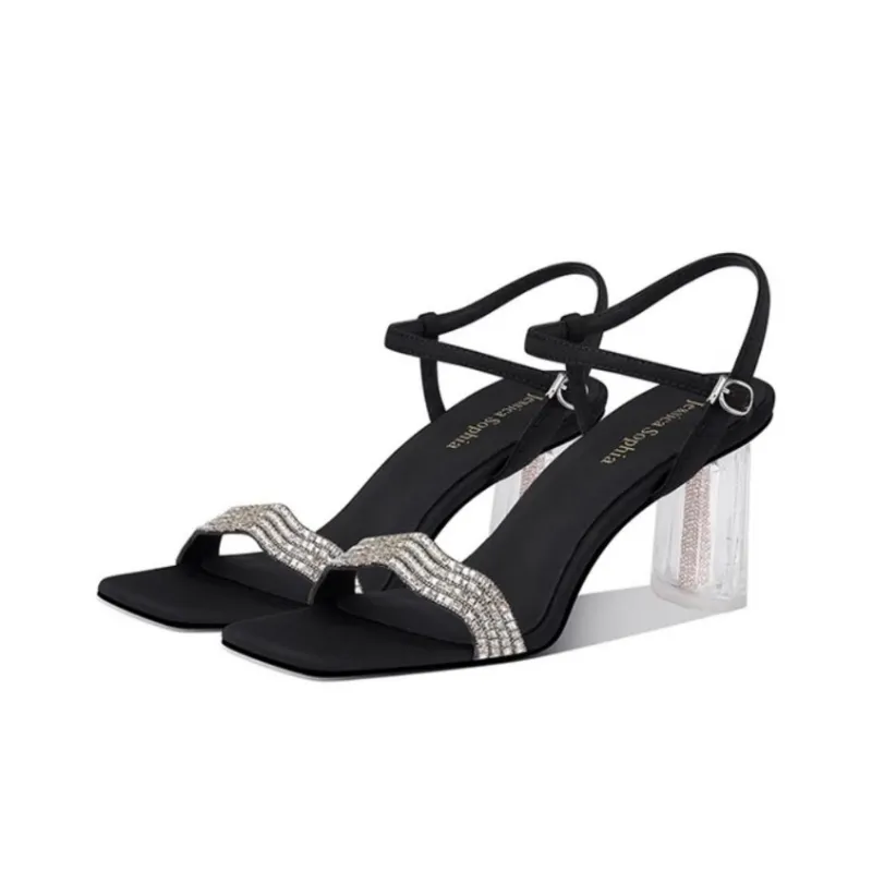JESSICA SOPHIA One Strap Sandals 7cm Women's-1
