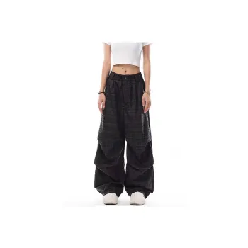 ZONEiD Casual Pants Unisex Gray