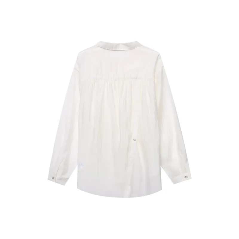 CHARM PICK Shirts Women's White-1