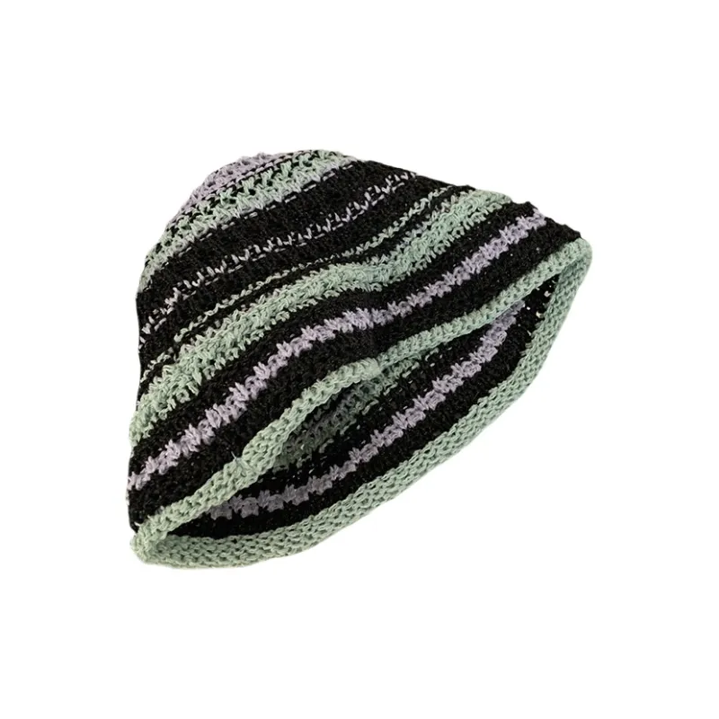BOOLFEN Straw Woven Bucket Hats Women's-6