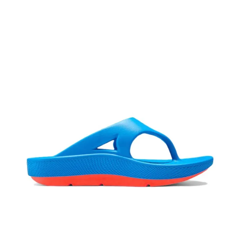 Skechers GO RECOVER Quiet Abrasion Resistant Flip Flops Men's Blue-1
