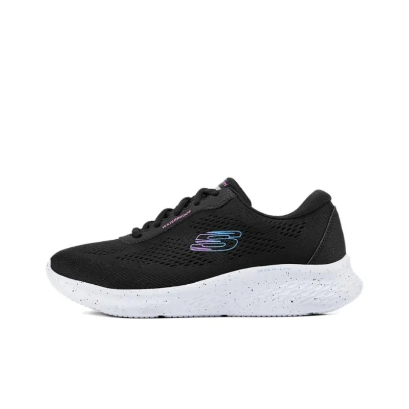 Skechers SPORT WOMENS Cushioning, Wear Resistant Low Top Casual Shoes Women's Black-0