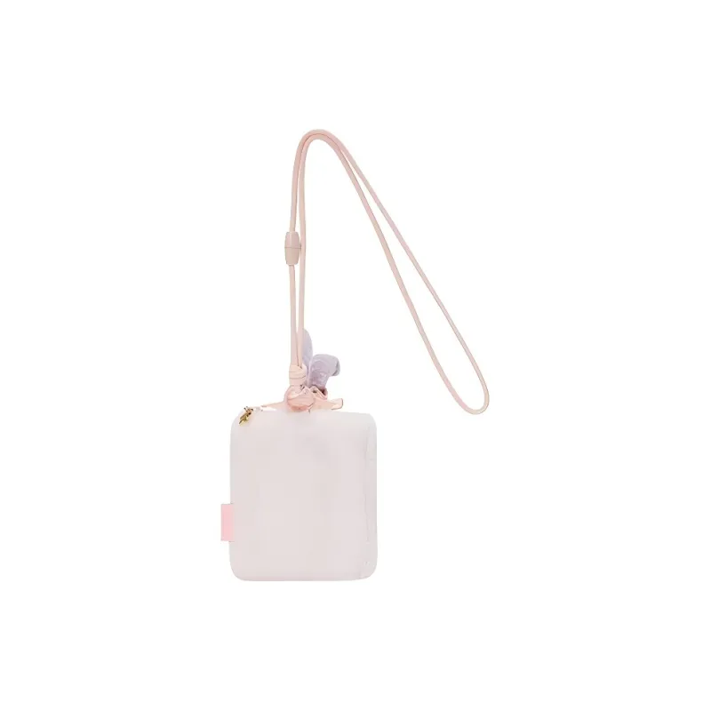 Disney Fabric Card Holder Regular Women's Pink-1