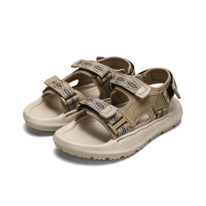 AIPSEN Beach Sandals Men's Khaki-1