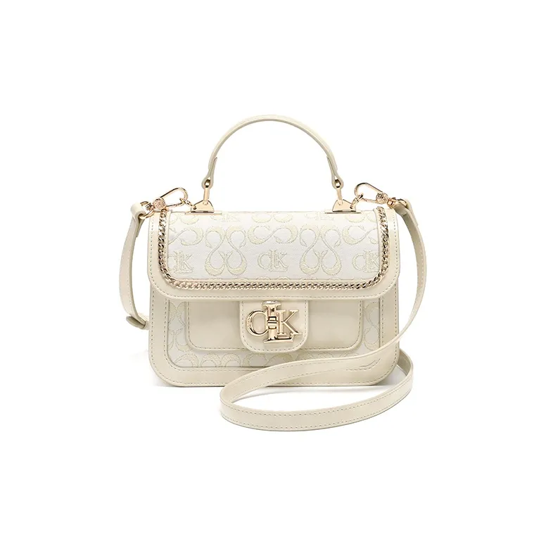 BETTINA VIVIAN PU Handbag Women's Ecru-0