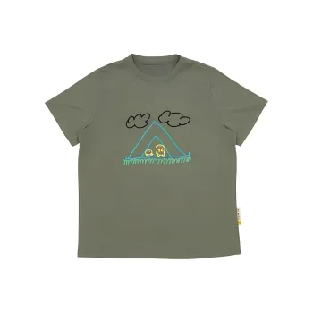 Ankorau T Shirt Women's Khaki Green