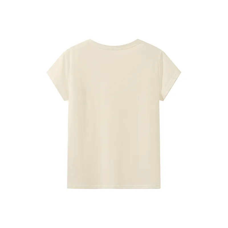 Peaches Peaches Set in Sleeve T Shirt Women's-39