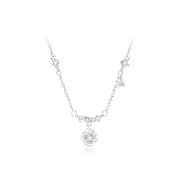 Love Link 999 Fine Silver Necklaces Women's