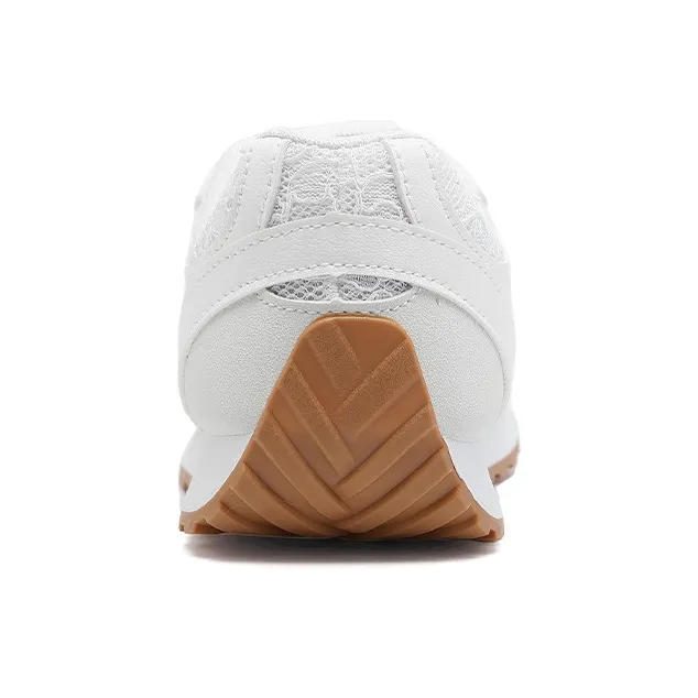 RENBEN Breathable And Lightweight Low Top Casual Shoes Women's White-4