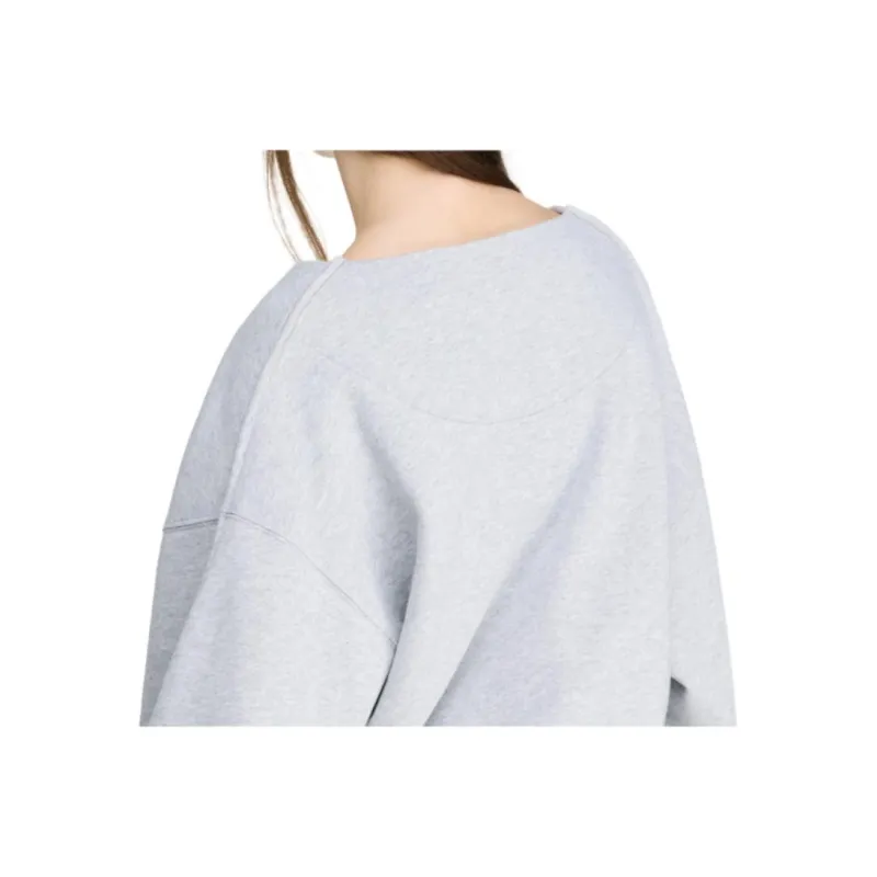 JW Anderson Rounded Wrap Front Sweatshirt-4
