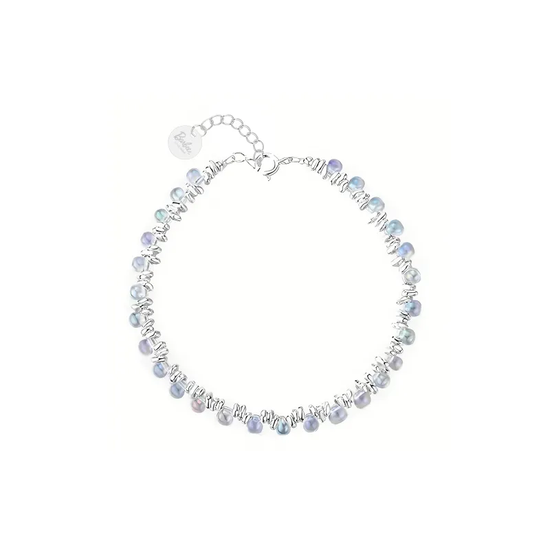 Barbie S925 Silver Bracelets Women's Colorful Gift Box-3
