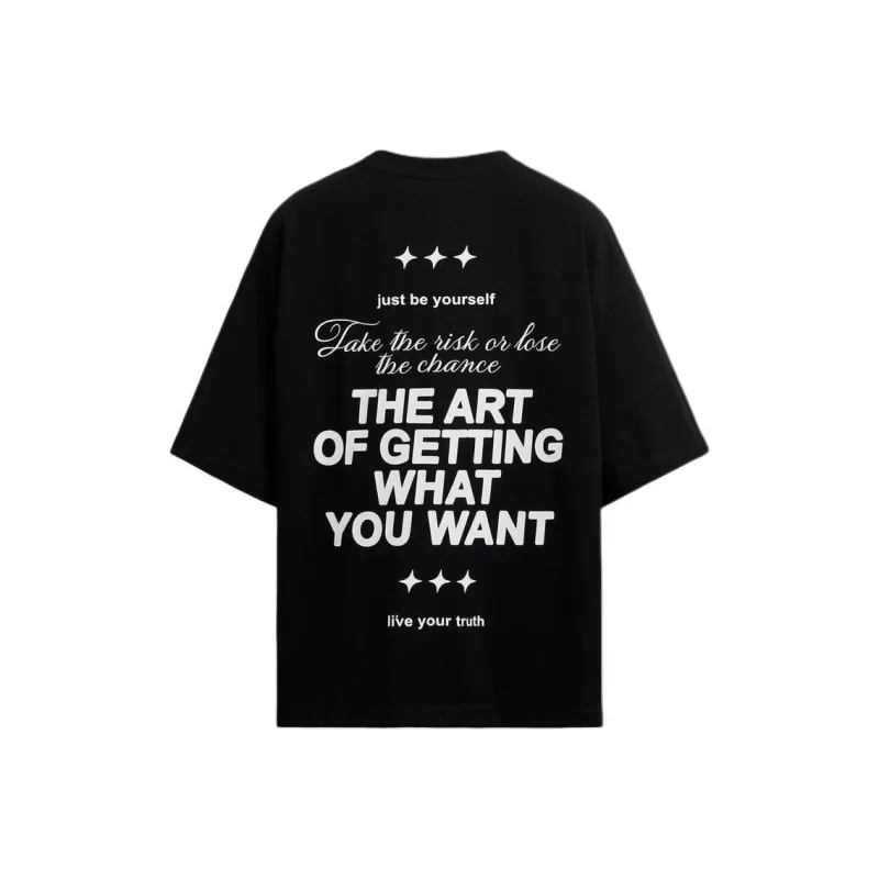 ZARA T Shirts Men Black-1