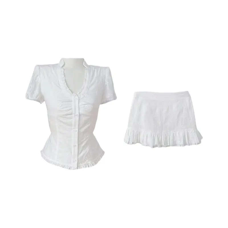 MA JOURNEE Two Piece Skirt Sets Women's-0