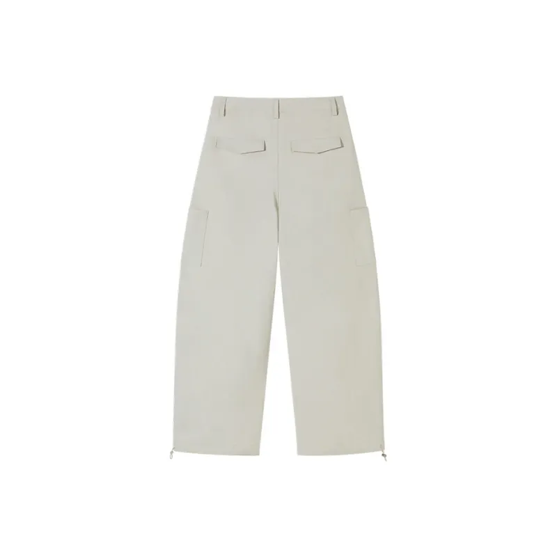PSO Brand Casual Pants Women's Light Sand Apricot-1