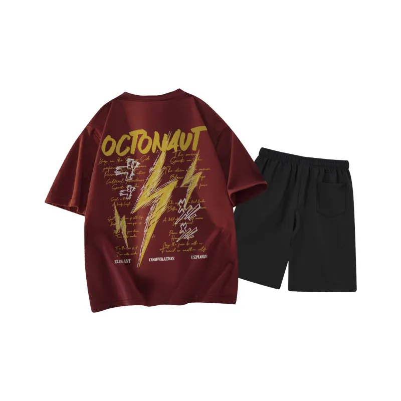 Small Columns Under The Sea Casual Sportswear Unisex-20