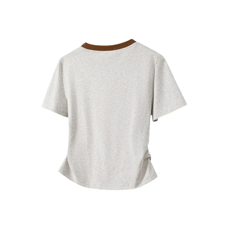 TOUCH T Shirts Women's Light Gray-1