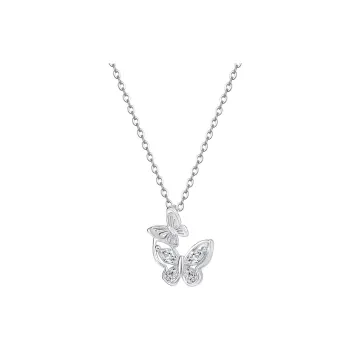CENTURY&KINDLE 925 Sterling Silver Necklaces Women's