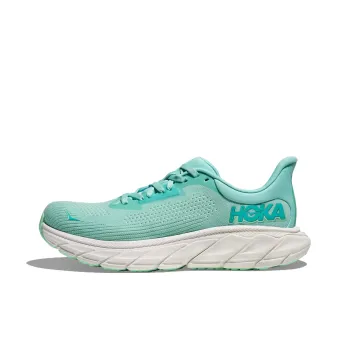 HOKA ONE ONE Arahi 7 Anti Slip Wear Resistant Low Top Running Shoes Women's Blue Green