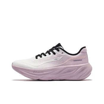 Erke Abrasion Resistant Breathable Low Top Casual Running Shoes Women's Microcrystal White Lotus