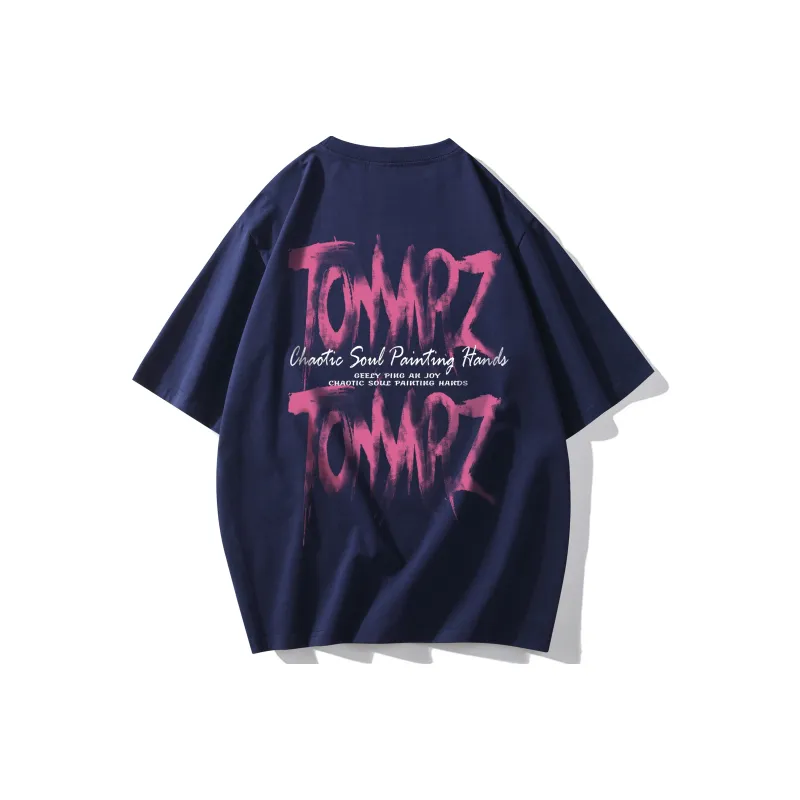 TONYKRZ T Shirts Unisex Navy Blue-1