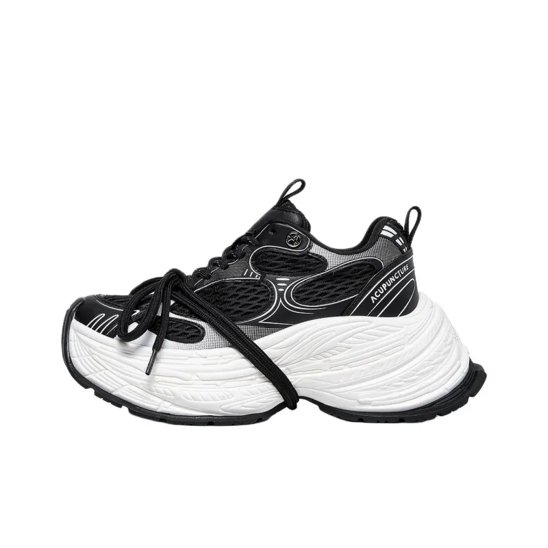 Acupuncture A Collection Breathable Low Top Chunky Sneakers Women's-5