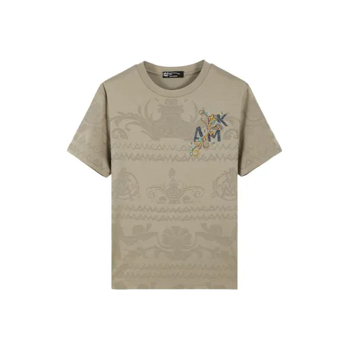 ANDREW MACKENZIE T Shirts Men Khaki