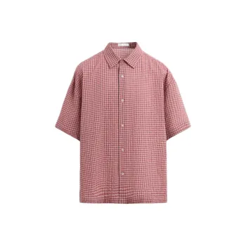 ZARA Shirts Men Rose Red