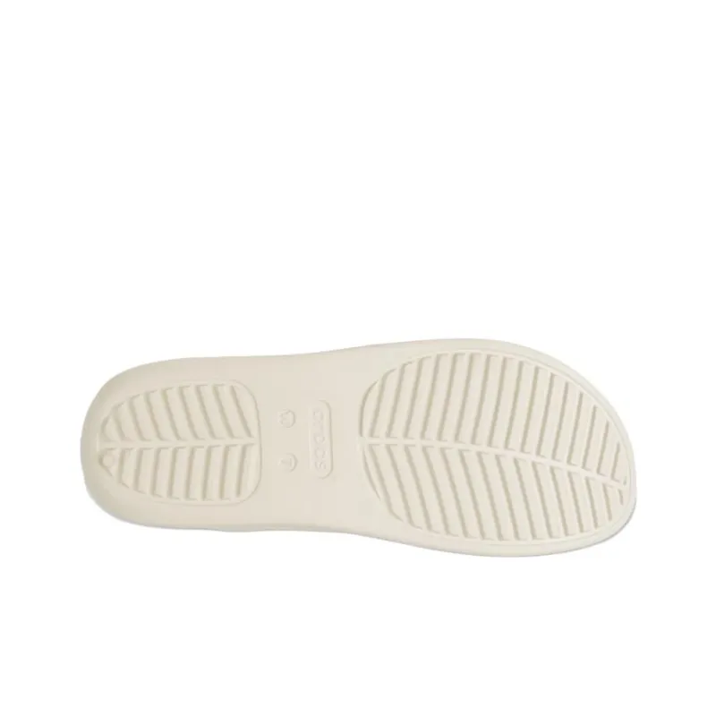 Crocs Abrasion Resistant Slide Slippers Women's Ivory-4