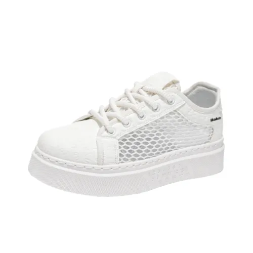 BAKE Anti Slip Wear Resistant Low Top Skateboard Shoes Men's