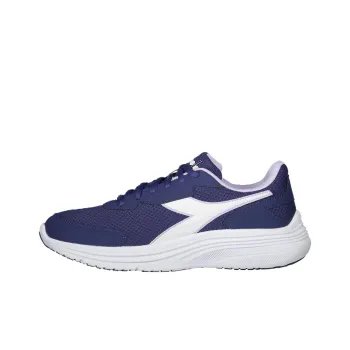 Diadora Cushioning, Wear Resistant Low Top Running Shoes Women's Blue Purple