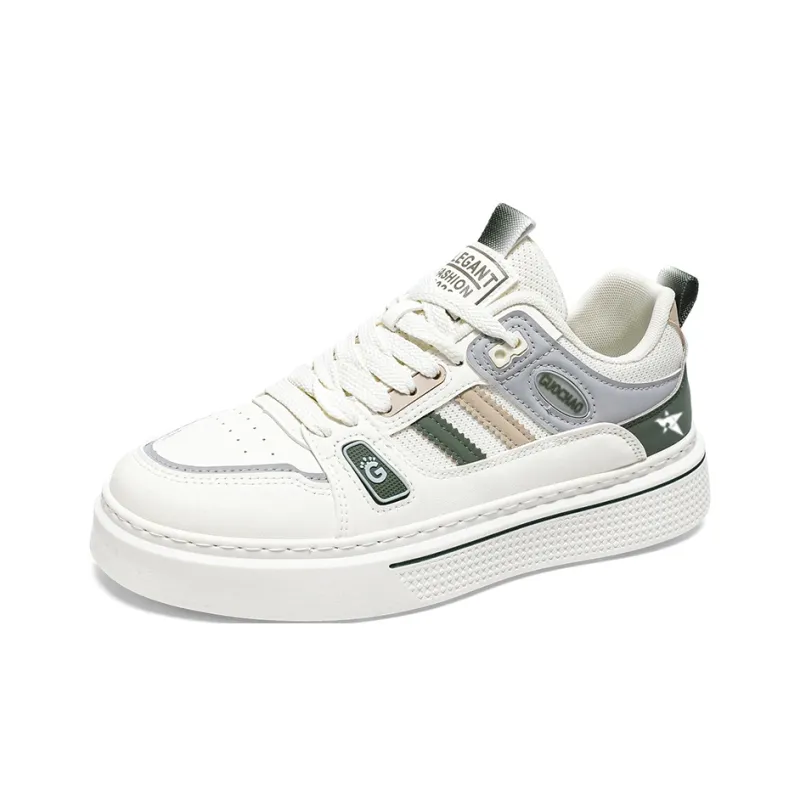 Bookish Star Anti Slip Wear Resistant Low Top Skateboard Shoes Men's-5